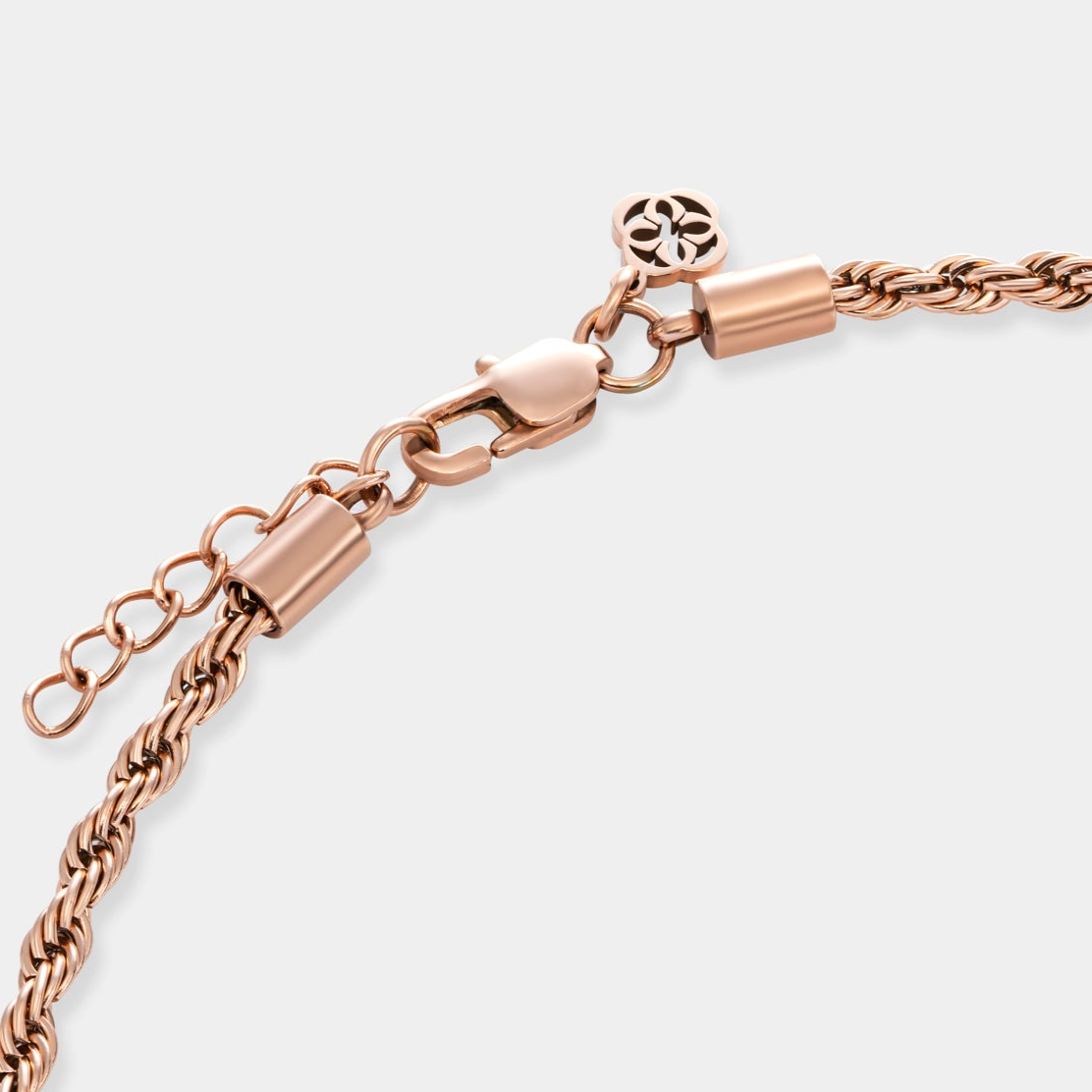 ROPE BRACELET - ROSE GOLD 3MM