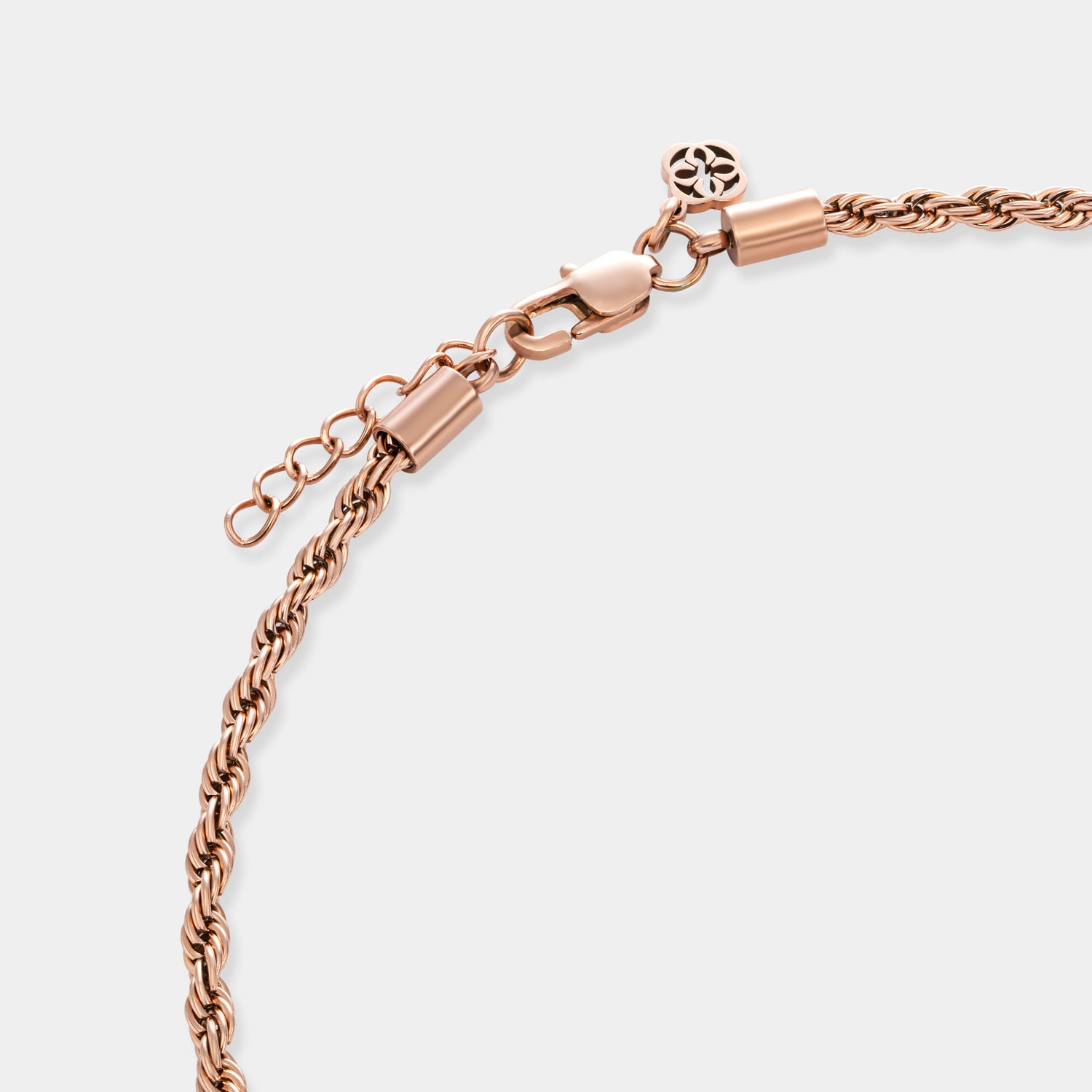 ROPE CHAIN - ROSE GOLD 3MM