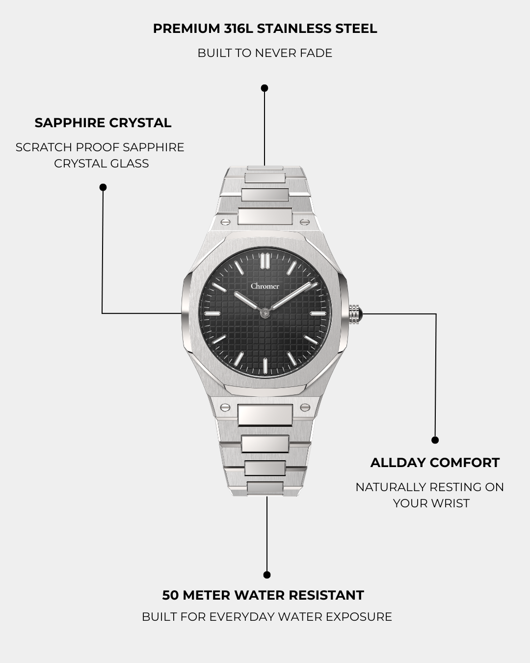 AMARI - SILVER MIDNIGHT