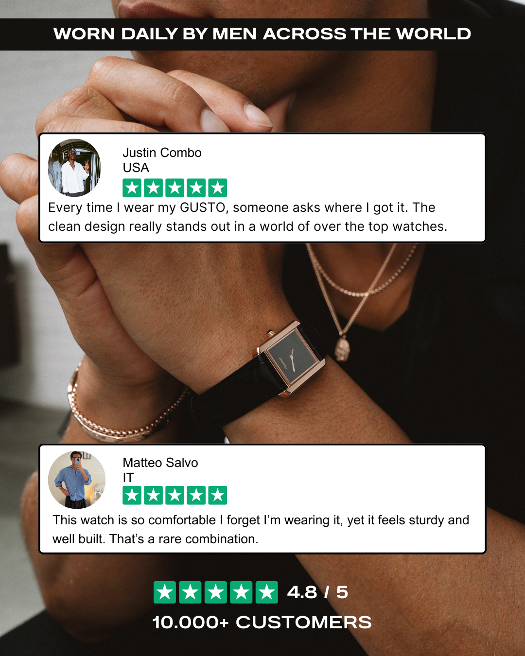 GUSTO - ROSE GOLD MIDNIGHT